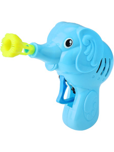 Механический пистолет мыльн.пузырей 12.5х5х15см,с раствором,объем 50мл (2 цвета микс)(Арт.Y15737006)