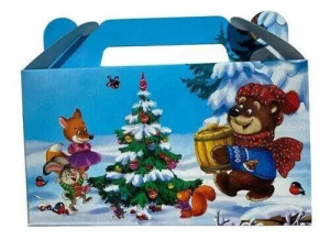 коробка складывающаяся (для конфет)