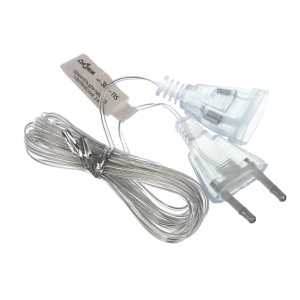 СНОУ БУМ Удлинитель для гирлянд электрических, 3 м, ПВХ, 220В (10702070/060825/5270070, Китайская На