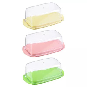 VETTA Масленка, пластик, 17х9х6,5см, 3 цвета (10013160/270621/0388731/1, Украина)