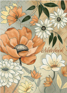 Записная книжка Ноутбук, арт.42671 ГЕРБАРИЙ (98x135мм, 200 л. картон. обл. с поролон. прослойкой,  м