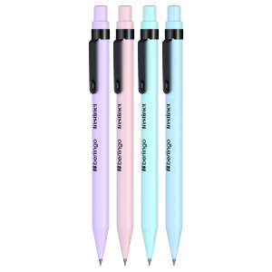 Карандаш механический Berlingo /Instinct/ 0,5мм, с ластиком, ассорти BSk_12120 (10702070/150925/5323