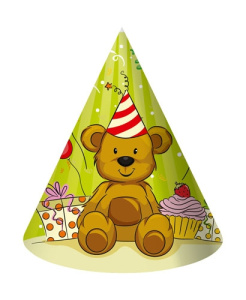 Колпак 16см. (6 шт) Мишка 2-16-0017