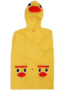 Дождевик  /Уточка/ (размеры S 70-85,M 85-95,L 95-110,XL 110-125) микс размеров (арт. CM24)