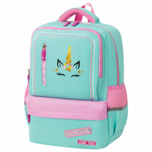 Рюкзак BRAUBERG STAR, /Unicorn/, мятный, 40х29х13 см, 229977