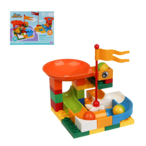 Конструктор для малышей 36-52детали, 20х15,6х6см, 2 дизайна (10702070/240825/5293374, Китай)