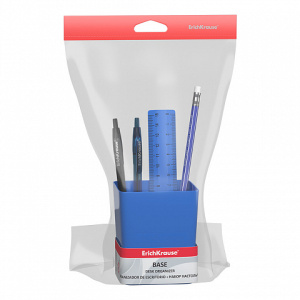 Набор настольный пластиковый ErichKrause® Base, Classic, синий