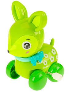 Заводная игрушка  /Оленёнок/ (7х5х9 см), (цвет-микс), пакет (арт. 1425655)