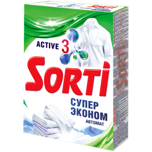 Порошок для машинной стирки Sorti /Супер Эконом/, 350г 814-5/8519-3