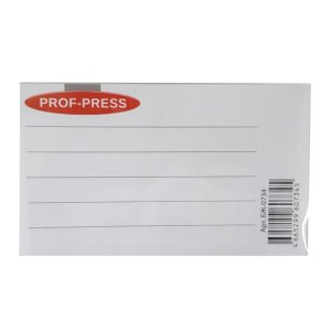 Бэйдж (БЖ-0734) 60х90 мм, 250мкм, прозрачный с булавкой и клипом, кратно 50 шт