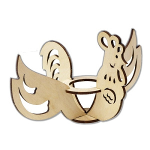 Подставка под яйца /Петушок/ (14,5*17*9,5 см) УД-8314