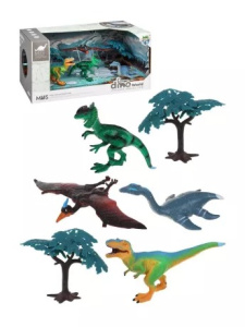 Игровой набор Парк динозавров, 6 предм., коробка