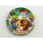 176179  НАБОР ИЗ 6-ТИ ТАРЕЛОК /ВЕСЁЛЫЙ ПРАЗДНИК/ ДИЗАЙН /ЧЕБУРАШКА/ 18СМ В ПАК. (РУСС. УП.) в кор.6*