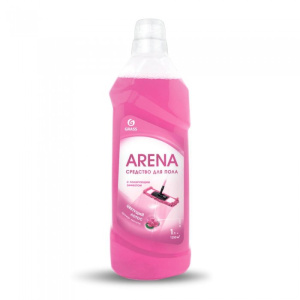 Средство для мытья пола GRASS с полирующим эффектом ARENA цветущий лотос, 1 л, арт.43633