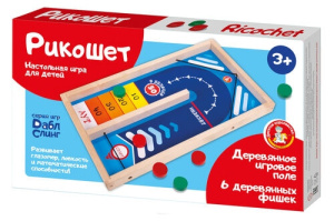 Игра настольная деревянная /Рикошет/