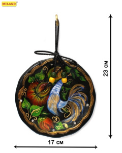 Керамическое панно /Цветочная фантазия/ Т-6486