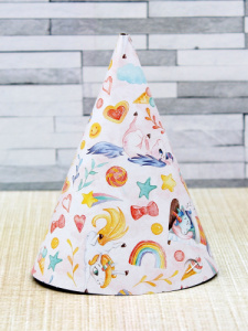 Колпак /День единорожка/ (16 см, 6 шт, без хэдера) ШН-6895