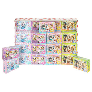 Микс пазлов № 42. 54 детали. 4 в 1. 90х65х25 мм. Умные игры в уп.32шт в кор.8уп