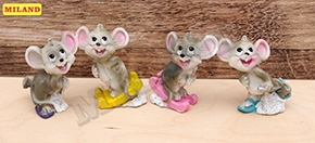 Статуэтка в ассортименте Неугомонные мышата Т-9539