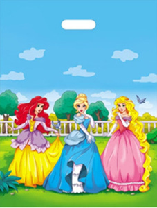 Пакет полиэтиленовый /Сказочные принцессы/ (36,5смх48см) ПП-1768