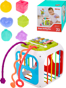 Куб логический (7 в 1) 14,8х18,5х14,8 см ( Арт. 2347199)