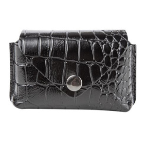 Кобура для карт /Timeless/ на 40 карт (105х40х65мм) (черный крокодил) ОП-9316