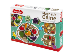 Игра магнитная /Фрукты и овощи/ Магнитные игры