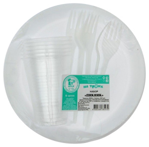 Набор однор. посуды  ПИКНИК