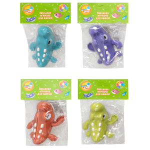 Заводная игрушка для ванной /Крокодил/