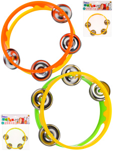 Бубен /Веселые мелодии/ (цвет микс,в пакете) (Арт. ИМ-5837)