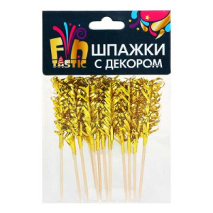 FNtastic Набор шпажек с декором, 12 шт, 10,5 см, фольга, 2 цвета (10702070/241022/3362229, Китайская