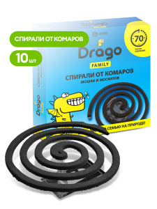 Средство инсектицидное /Спираль от комаров эффект/ Drago