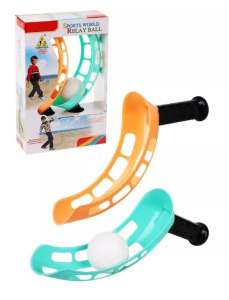 ДЕФЕКТ УПАКОВКИ Подвижная игра поймай мячик: ловушка 2 шт., мяч 5,5 см. 1 шт.