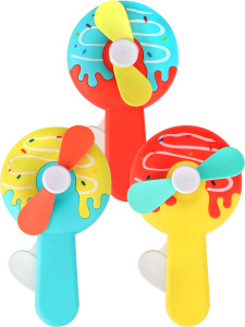 Вентилятор детский /Пончик/ (шоубокс-24 шт.,цвет микс) (Арт. ИК-5411) кратно 24