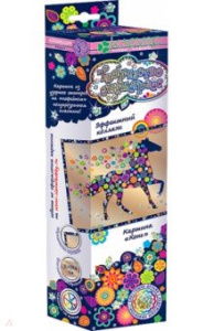 Набор для изготовления картины /Конь/ (антистресс)