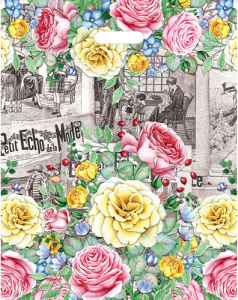 Пакет полиэтиленовый /Винтаж/  (36,5смх48см) ПП-7331