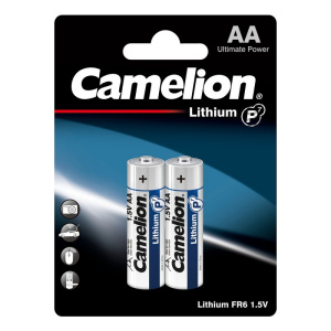 Camelion Lithium FR06  (AA) BL-2  бат.  (1.5V)/24