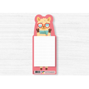 Блокнот фигурный вертикальный альпака НФ-00007098