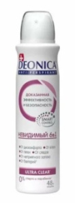 Дез-спрей для тела DEONICA Невидимый 6в1 150мл